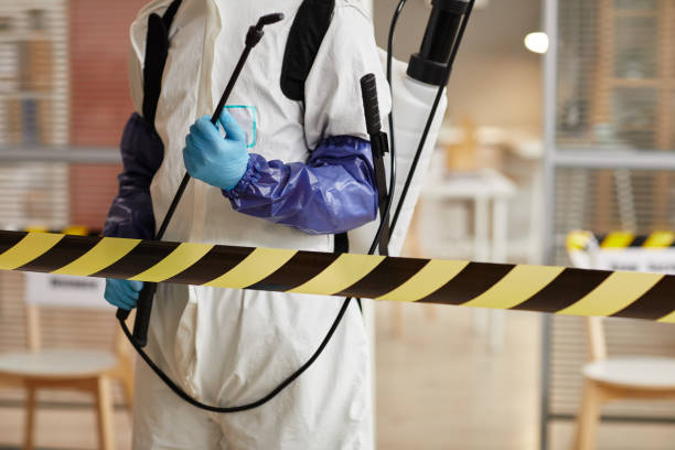 Professional Blood Cleanup technician working in Windsor, IL